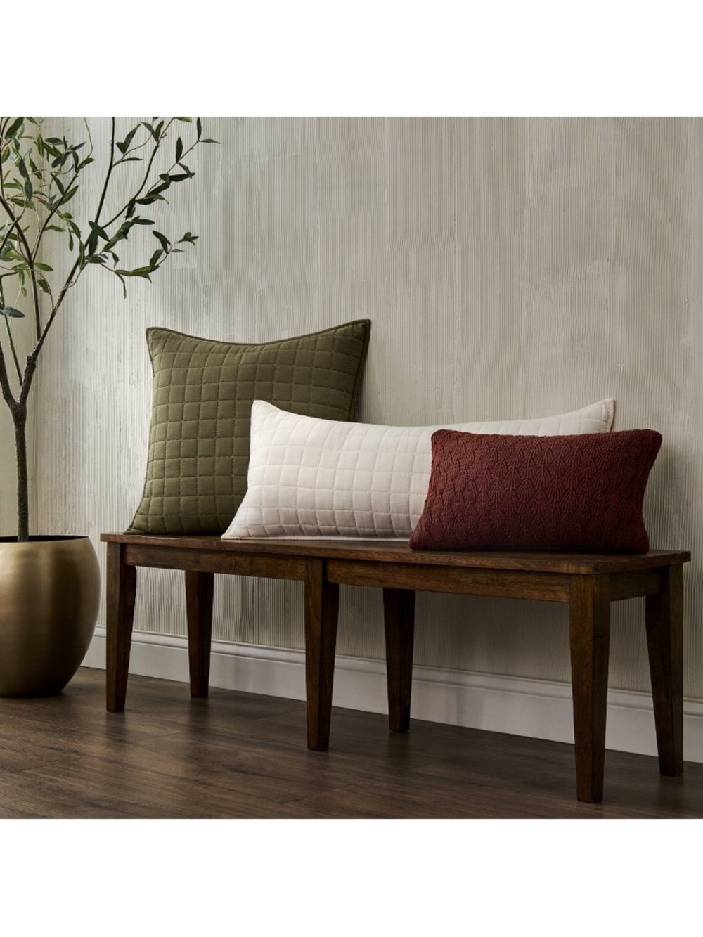 Jeremiah Brent Home 24"x24" Accent Pillow Green